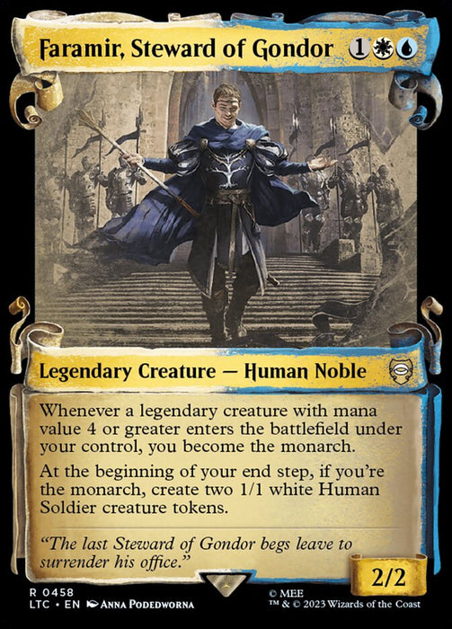 Faramir, Steward of Gondor - Showcase- Legendary (Foil)