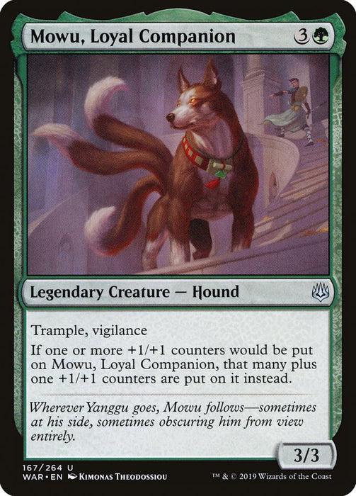 Mowu, Loyal Companion  - Legendary (Foil)