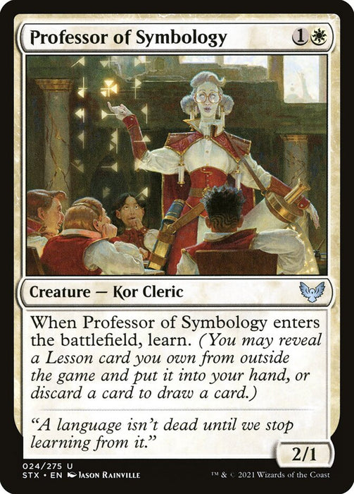 Professor of Symbology  (Foil)