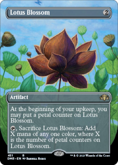 Lotus Blossom - Borderless (Foil)