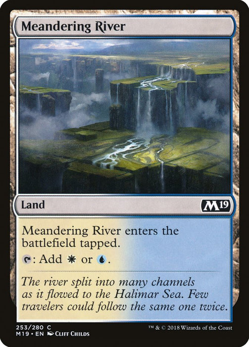 Meandering River  (Foil)