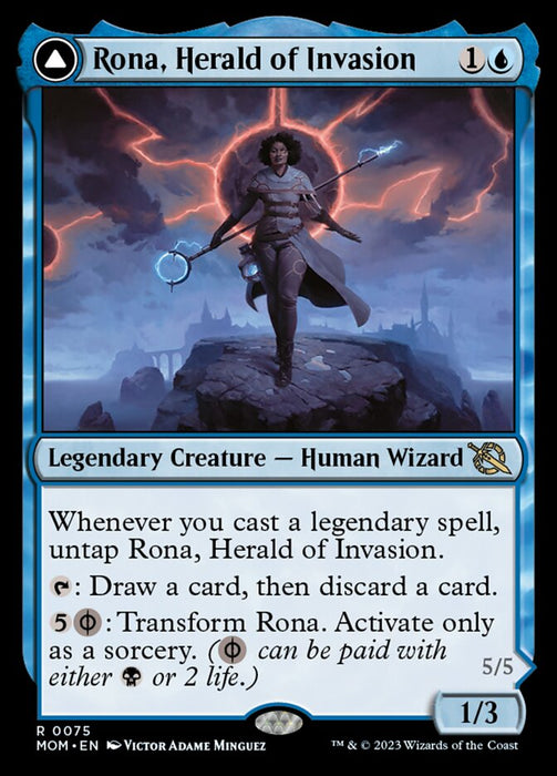 Rona, Herald of Invasion // Rona, Tolarian Obliterator - Legendary (Foil)