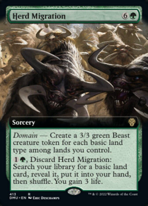 Herd Migration - Extended Art (Foil)