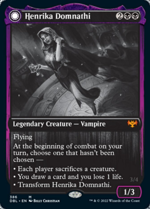 Henrika Domnathi // Henrika, Infernal Seer  - Legendary - Inverted