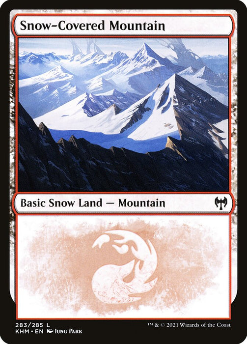 Snow-Covered Mountain  (Foil)