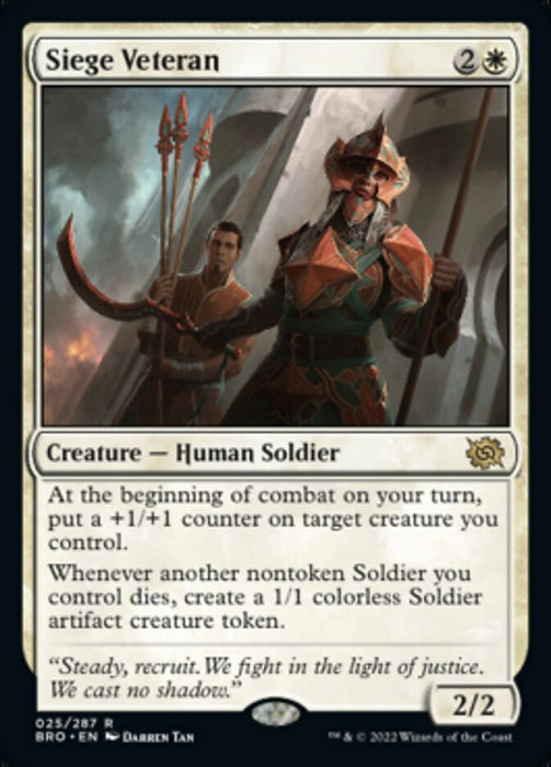 Siege Veteran (Foil)