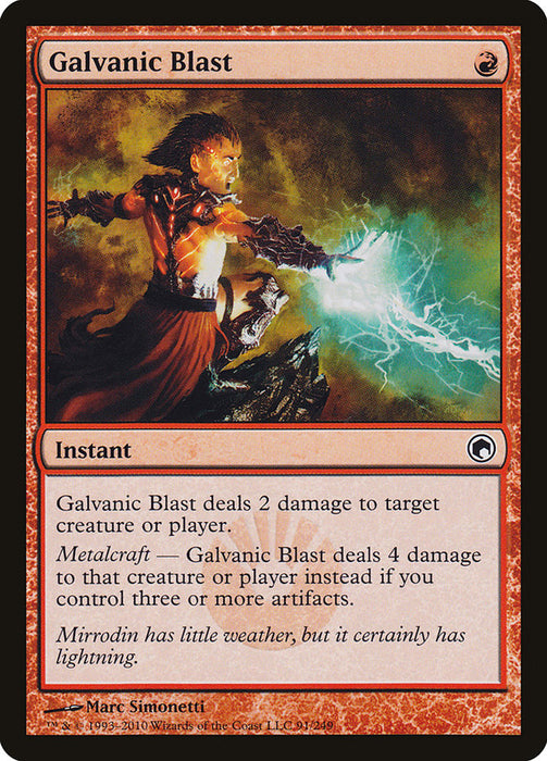 Galvanic Blast  (Foil)