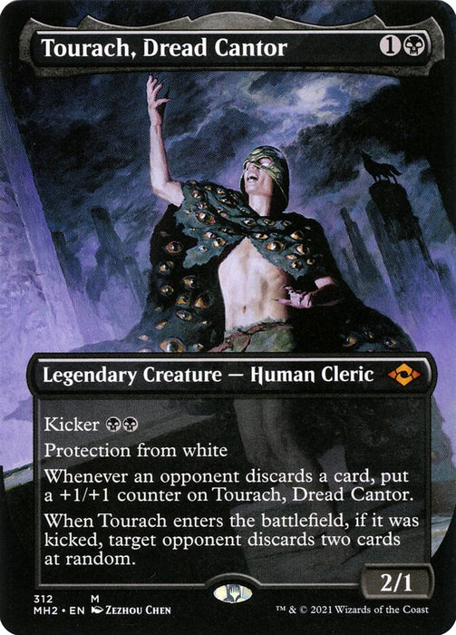 Tourach, Dread Cantor - Borderless  - Legendary - Inverted (Foil)