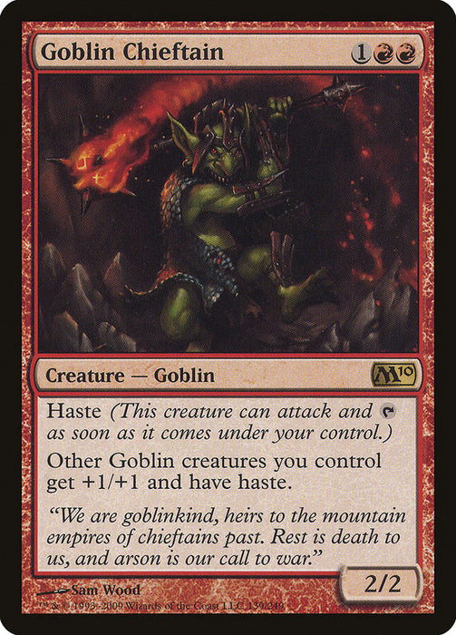 Goblin Chieftain  (Foil)