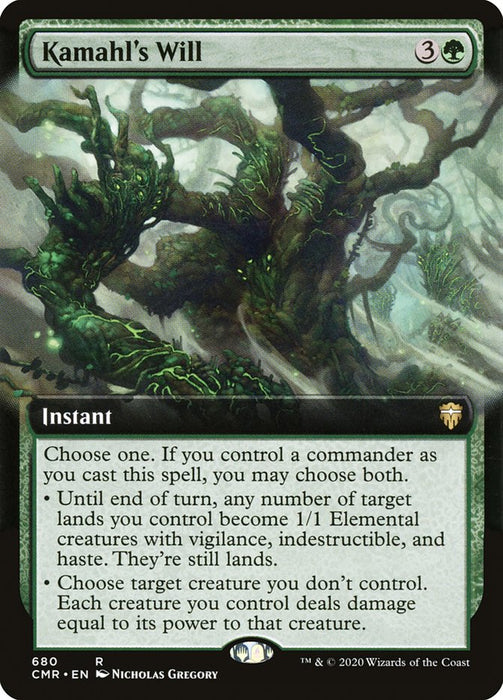 Kamahl's Will  - Extended Art (Foil)