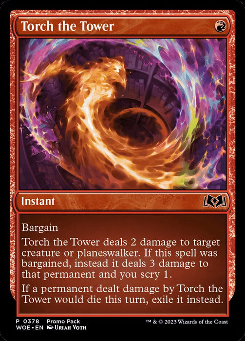 Torch the Tower - Inverted (Foil)