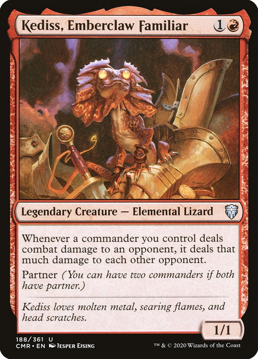 Kediss, Emberclaw Familiar  - Legendary (Foil)