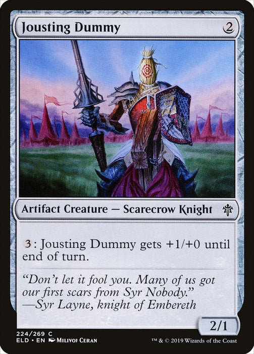 Jousting Dummy  (Foil)