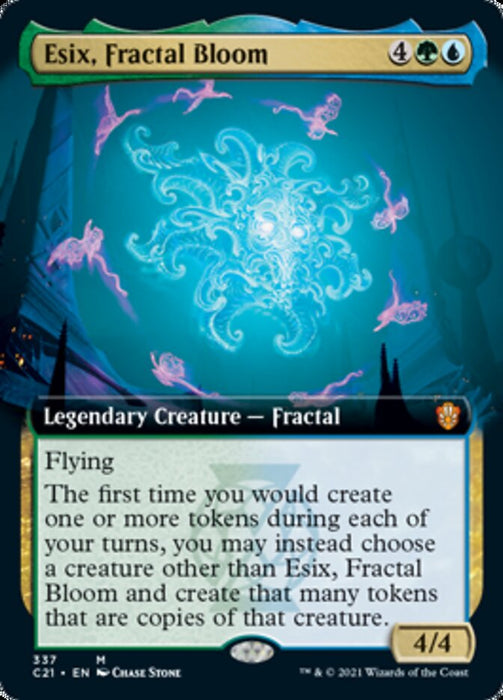 Esix, Fractal Bloom  - Legendary - Extended Art