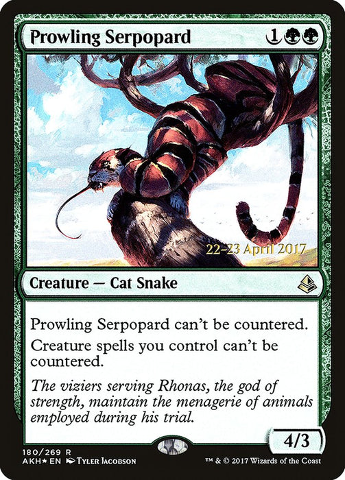 Prowling Serpopard  (Foil)