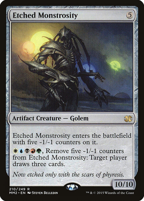 Etched Monstrosity  (Foil)