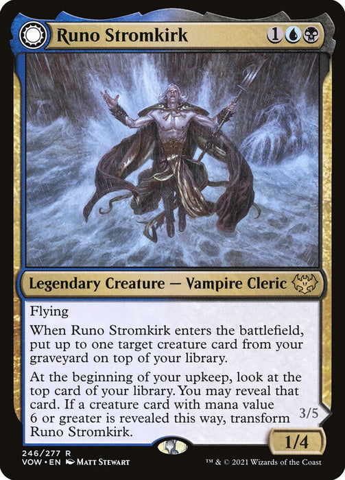 Runo Stromkirk // Krothuss, Lord of the Deep  - Legendary - Sunmoondfc (Foil)