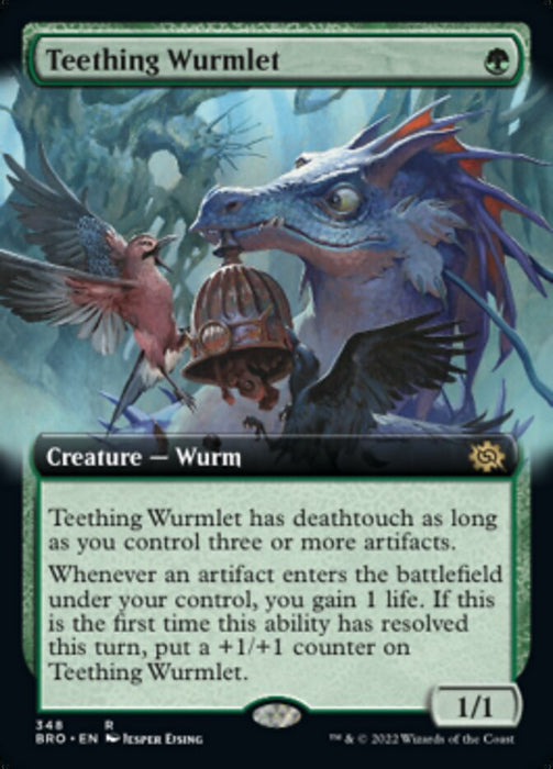 Teething Wurmlet - Extended Art (Foil)