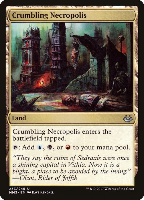 Crumbling Necropolis  (Foil)