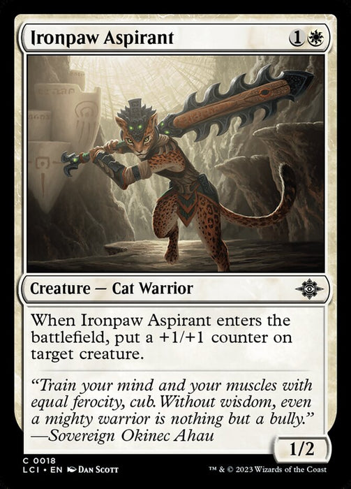 Ironpaw Aspirant (Foil)