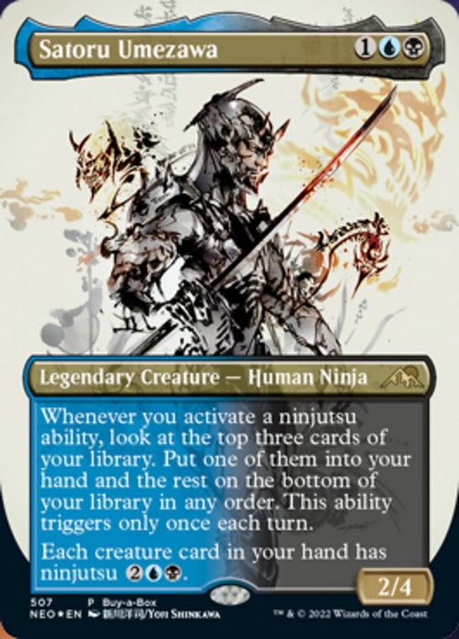 Satoru Umezawa - Borderless  - Legendary (Foil)