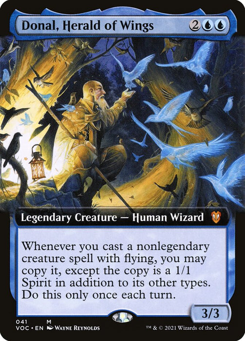 Donal, Herald of Wings  - Legendary - Extended Art