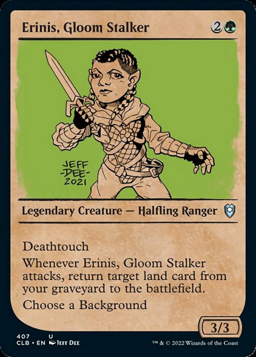 Erinis, Gloom Stalker  - Showcase - Legendary (Foil)