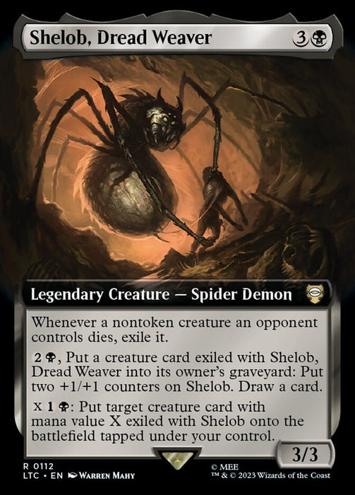 Shelob, Dread Weaver - Legendary- Extended Art