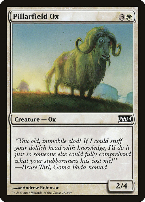 Pillarfield Ox  (Foil)