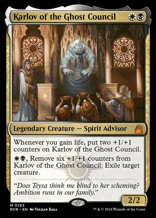 Karlov of the Ghost Council - Legendary