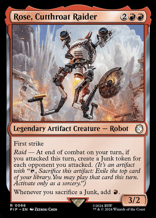 Rose, Cutthroat Raider - Legendary (Foil)