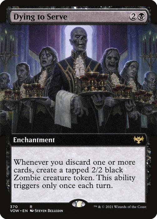 Dying to Serve  - Extended Art (Foil)