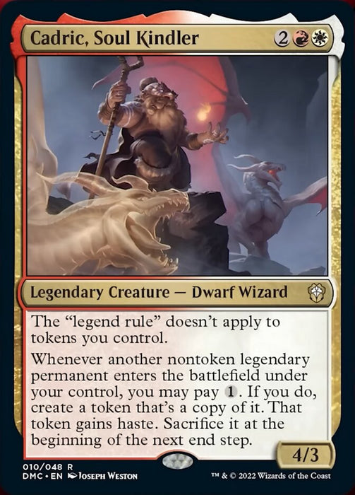 Cadric, Soul Kindler - Legendary