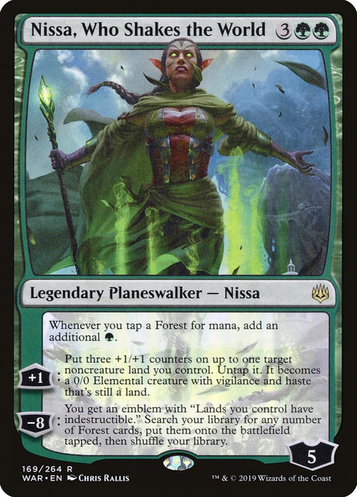 Nissa, Who Shakes the World  (Foil)