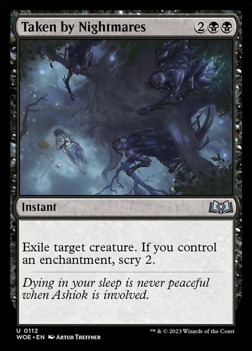 Taken by Nightmares (Foil)