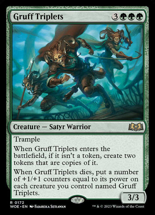 Gruff Triplets (Foil)