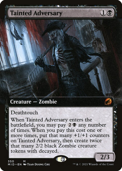 Tainted Adversary  - Extended Art (Foil)