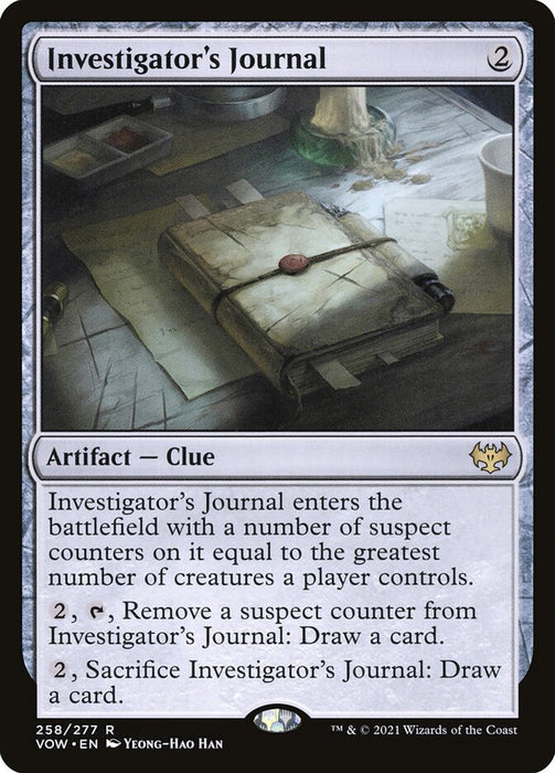 Investigator's Journal  (Foil)