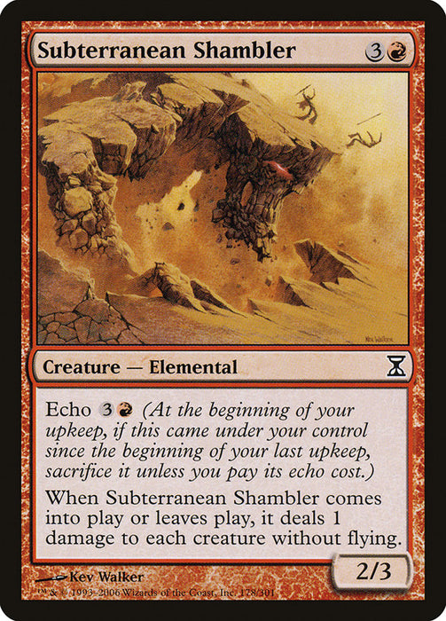 Subterranean Shambler  (Foil)