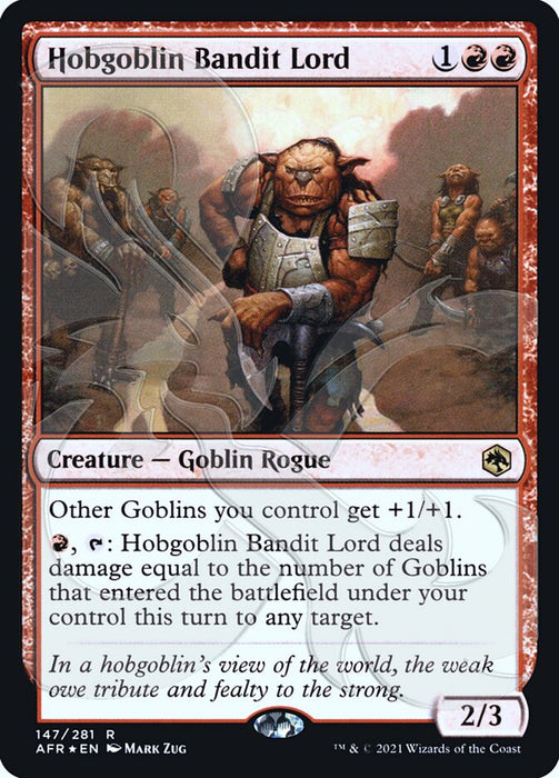 Hobgoblin Bandit Lord  (Foil)