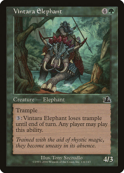 Vintara Elephant  (Foil)