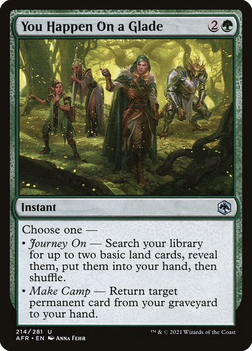 You Happen On a Glade  (Foil)