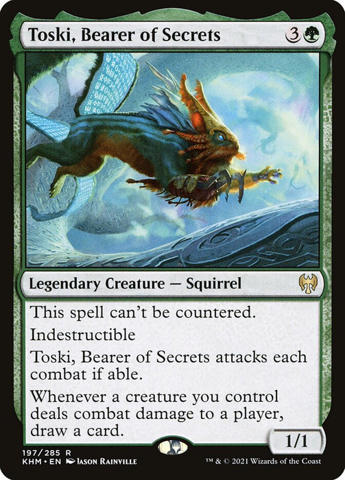 Toski, Bearer of Secrets  - Legendary (Foil)