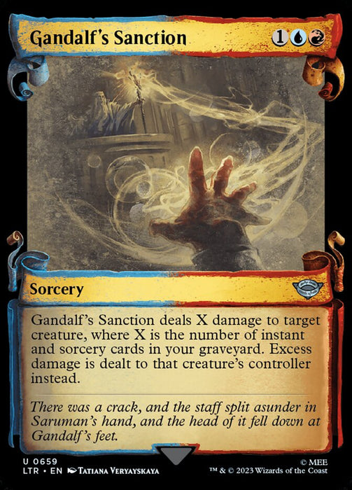 Gandalf's Sanction - Showcase (Foil)