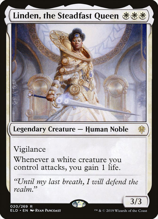 Linden, the Steadfast Queen  - Legendary (Foil)