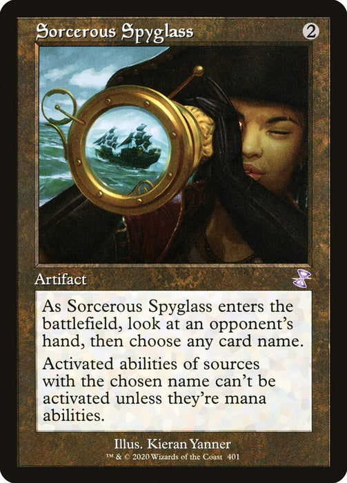 Sorcerous Spyglass - Retro Frame  (Foil)