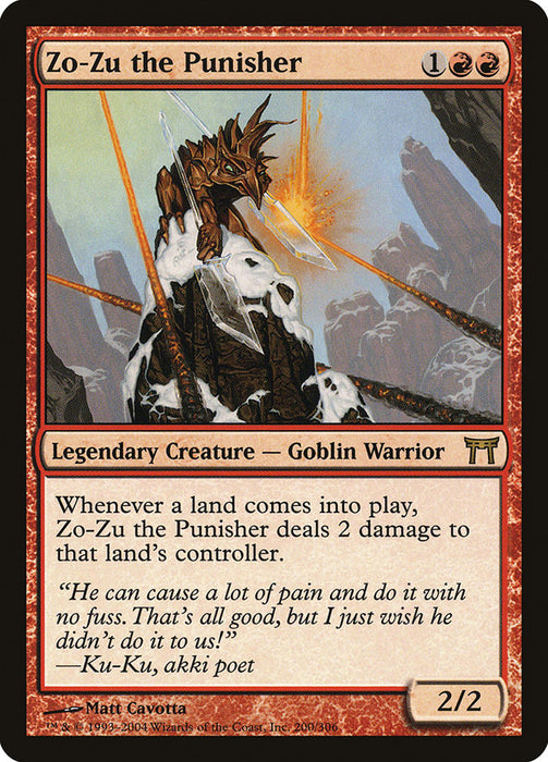 Zo-Zu the Punisher  (Foil)