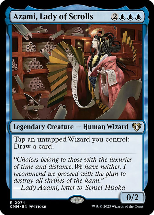 Azami, Lady of Scrolls - Legendary (Foil)