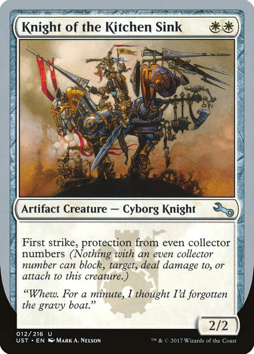 Knight of the Kitchen Sink  (Foil)