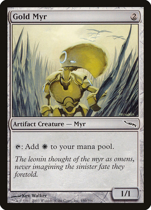 Gold Myr  (Foil)